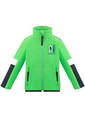 Children\'s boys sweatshirt Poivre Blanc W21-1610-BBBY Micro Fleece Jacket fizz green
